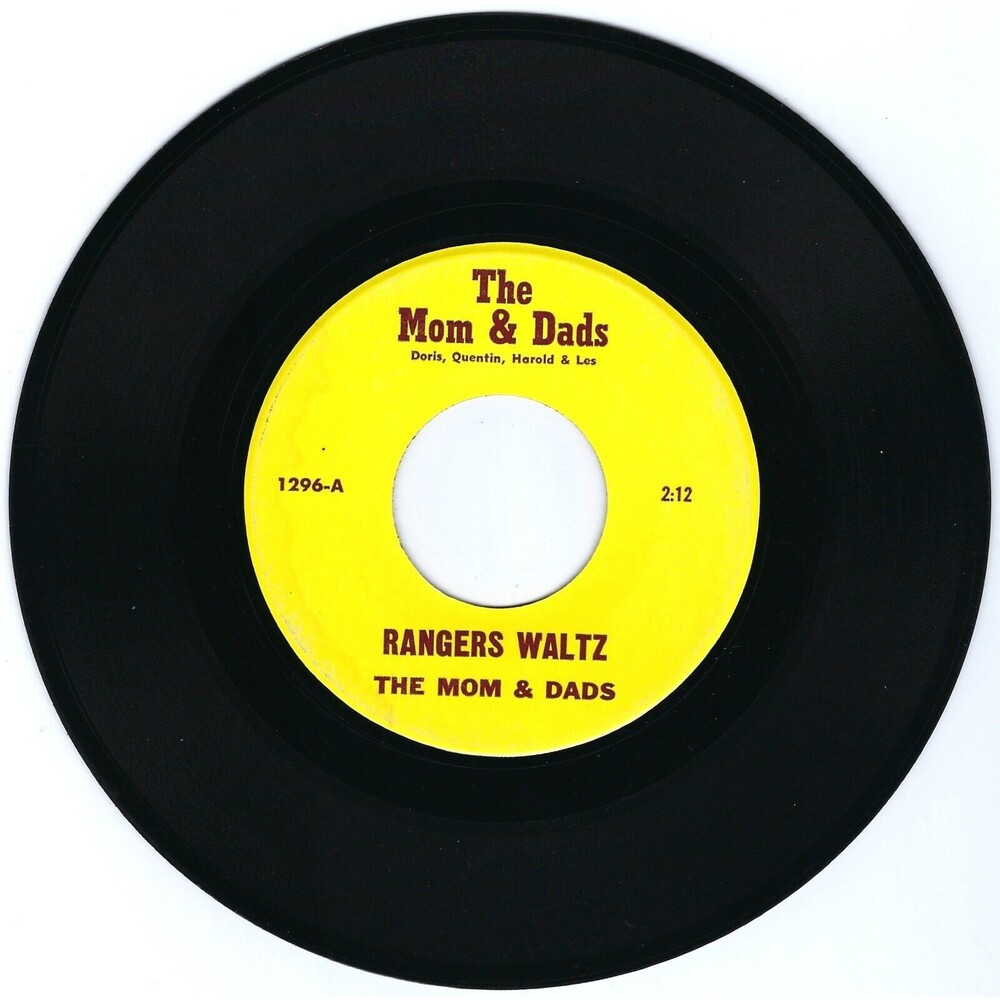 Mom & Dads - Rangers Waltz / Anytime - Not On Label VG Easy 45 RPM Vinyl